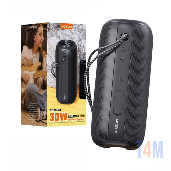 Coluna Bluetooth Moxom MX-SK47 30W Preto